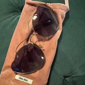 Miu Miu cat eye sunglasses